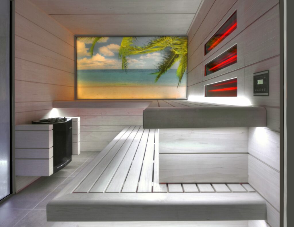 Cabine infrarouge chez un particulier