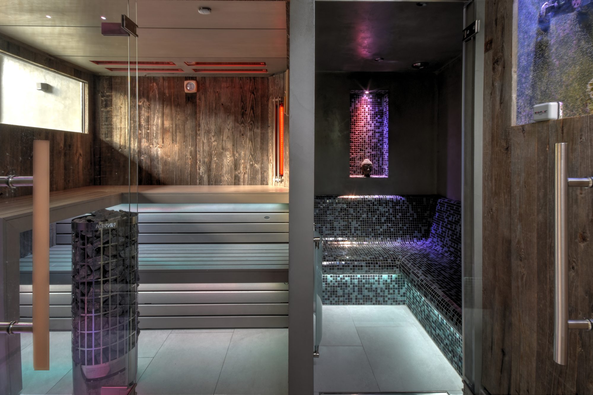 Espace wellness d'un centre de bien-être